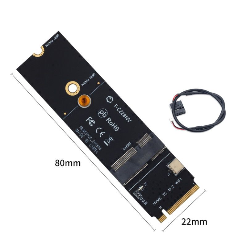 F-C228NV - Adaptateur De Carte Rseau Sans Fil, Intel Ax210 ...