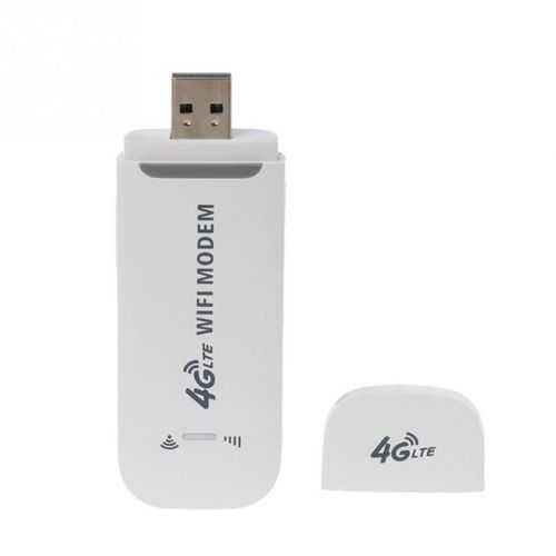 blanc - Adaptateur de carte réseau sans fil portable pour voiture, prise en charge du dongle WiFi, carte réseau modem USB, 4G, 150Mbps, B1, v1.B5