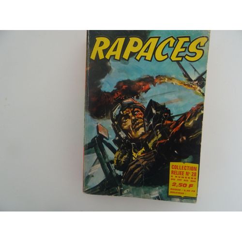 Rapaces N 28 Collection Reliée 8 Numèros Du 217 Au 224