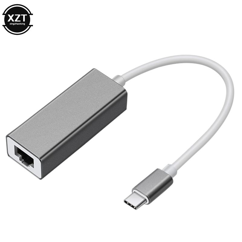 Xzt002361-gr - Adaptateur Ethernet USB type c vers RJ45, cb...