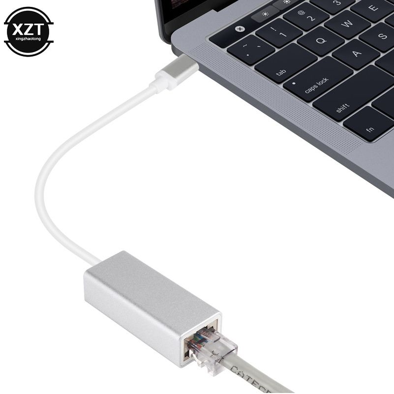Xzt002361-gr - Adaptateur Ethernet USB type c vers RJ45, cb... - 2