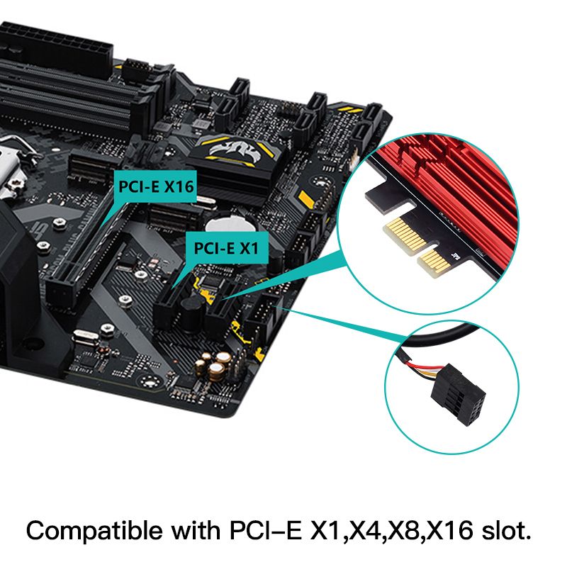 FV-AC1200 - Adaptateur Wifi 6 Double Bande Intel Ax200, 3000... - 3