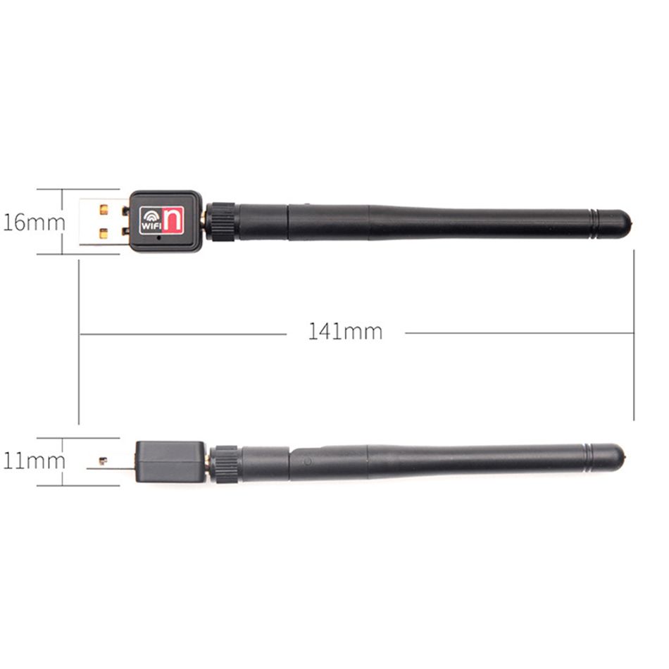 5 dB pas de CD d'emballage - Adaptateur Wifi Usb 2.4g, 150m,... - 3