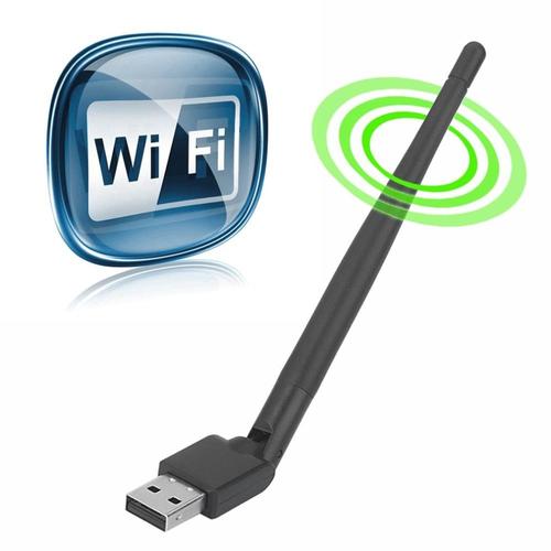 MTK7601 - Antenne WiFi USB 2.0 150Mbps 2.4Hz MTK7601, carte réseau sans fil, stérilisation 11b/g/n, adaptateur LAN avec antenne rotative, livraison directe