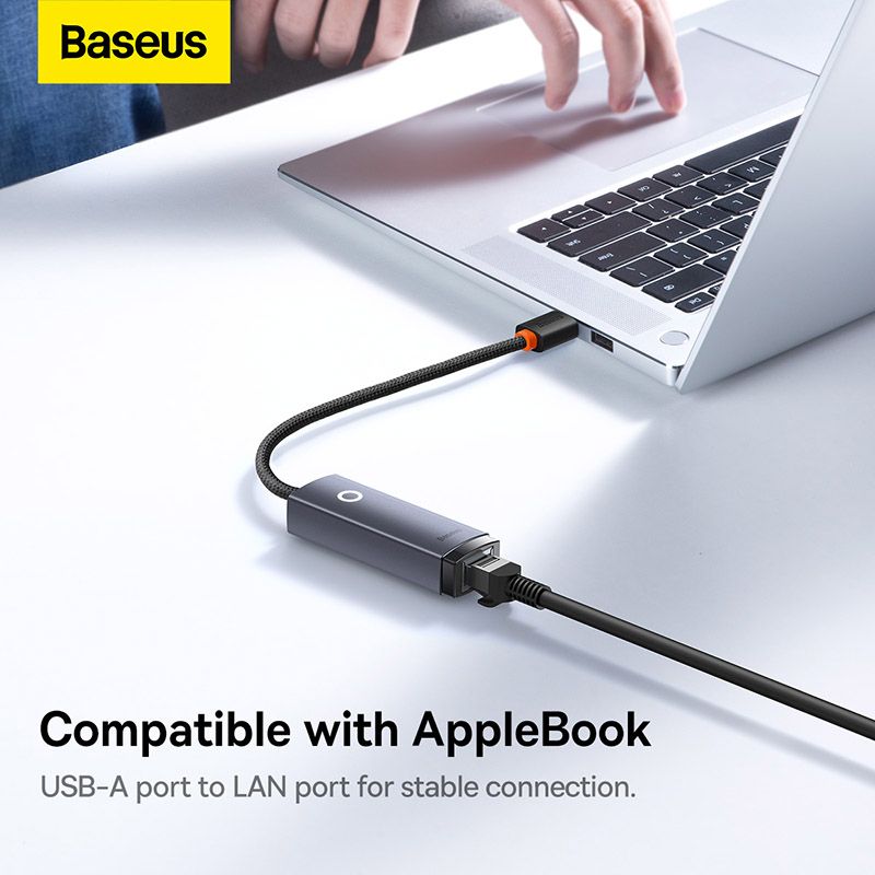 1000 Mbps USBA - Bas192. Adaptateur USB Type C RJ45bps, cart... - 4