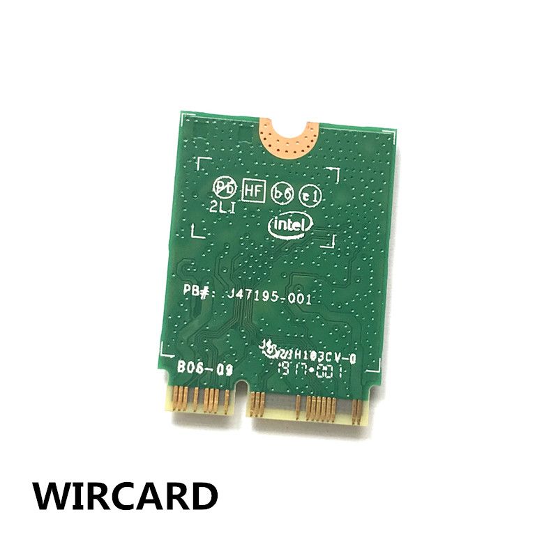 Carte Double Bande Wi-fi Ac 9560, 2x2, Bt 2.4, Pour Intel 95... - 4