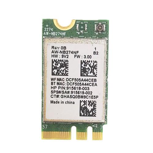 AW-NB274NF RTL8723DE - Carte Réseau Aw-nb274nf Rtl8723de, 300 Mb/s, Ngff, 2.4 Ghz, Sans Fil, Bluetooth, Compatible Avec Hp, Shenzhou, Samsung Et Acer, 4.0