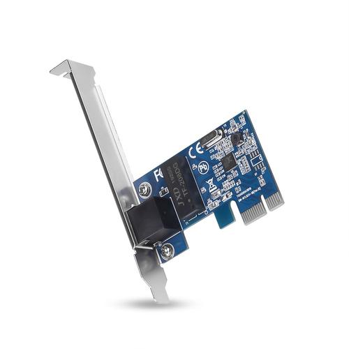Bleu - Carte Réseau Pci Express Ethernet Gigabit 10m/100m/1000mbps, 1gbps, Adaptateur Rj45 Lan, Convertisseur Pcie Pour Ordinateur De Bureau