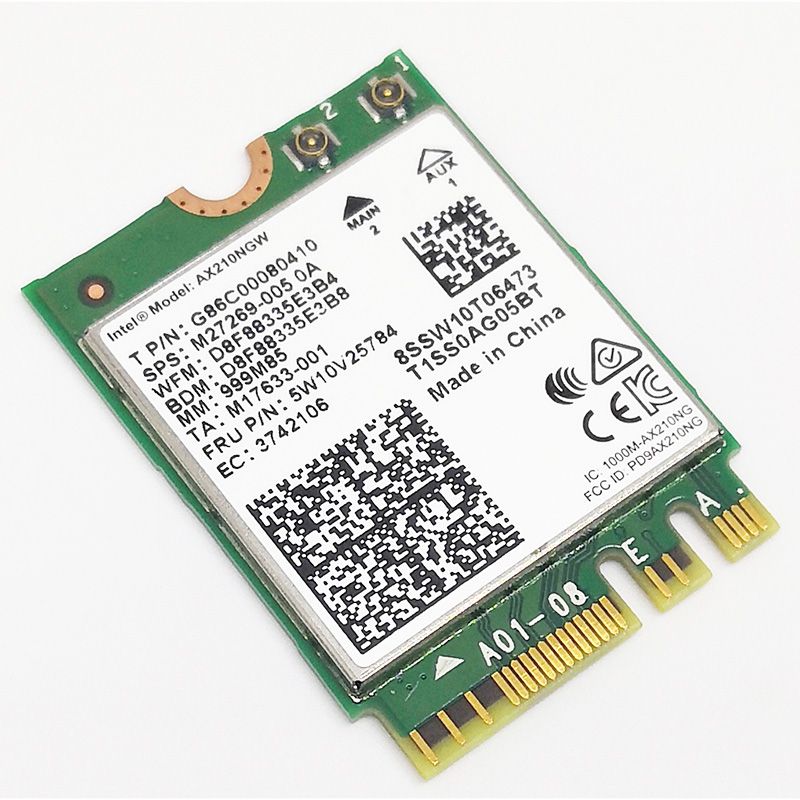 Seule voiture AX210 - Carte Rseau Sans Fil Intel Ax210 Wi-f... - 4