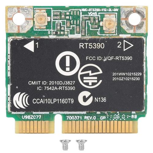 vert - Carte réseau sans fil RT5390 pour ordinateur HP, mini interface PCIstretching E, stérilisation 11B/G/N, adaptateur WiFi uniquement