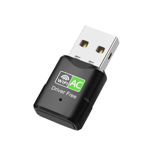 600m Drive GRATUIT - Carte réseau USB 600Mbps, adaptateur Wifi, pilote gratuit, double bande 5G/2.4GHz, Plug and Play
