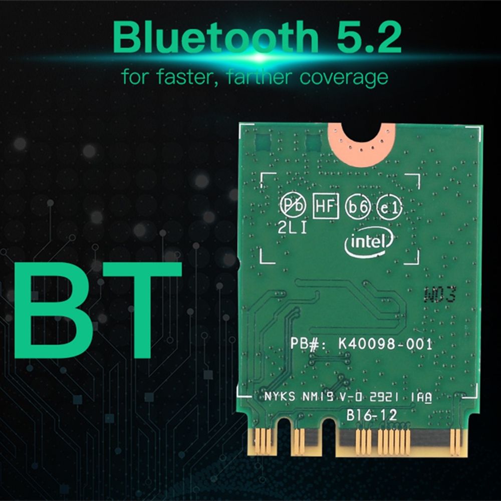 Ax200ngw - Carte Rseau Wi-fi 6 Intel Ax200 802.11ax, 3000/5... - 2