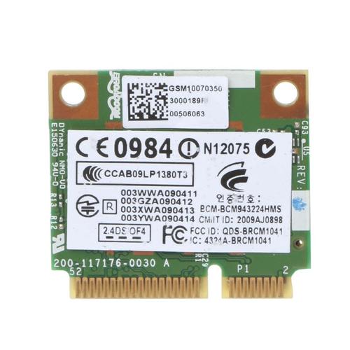 Carte WiFi Half Mini PCI E sans fil, double bande 802.11 a/g/n, pour hp