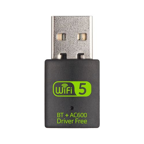 Gratuit avec bt a - Creacube Carte réseau USB sans fil, récepteur Wifi, 600m, 2.4/5G, antenne pour touristes, pour ordinateur, LAN, pour PC