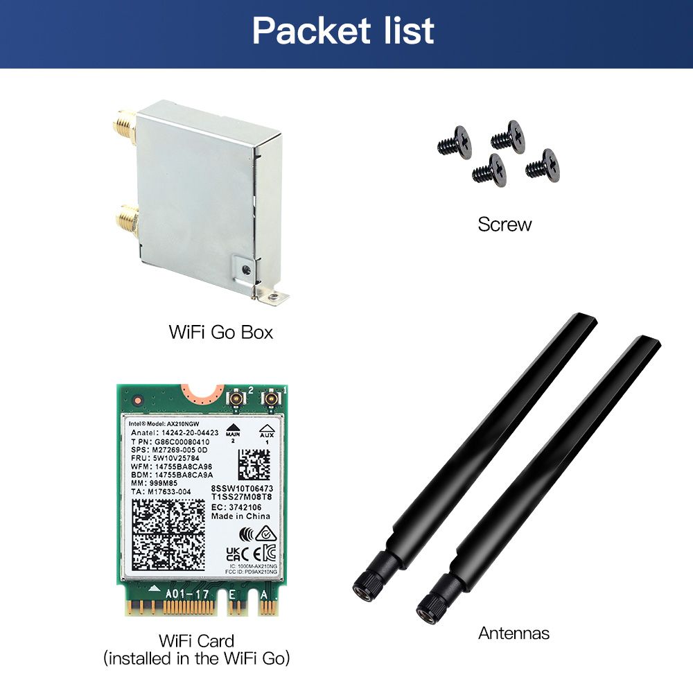 Seul adaptateur - Fenvi Ax3000rgb Wi-fi 6 Pcie Carte Wifi Pc... - 4