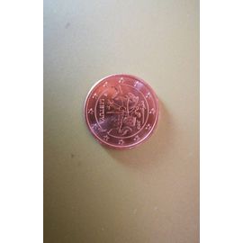 Pièce 5 Cents Lituanie 2015 