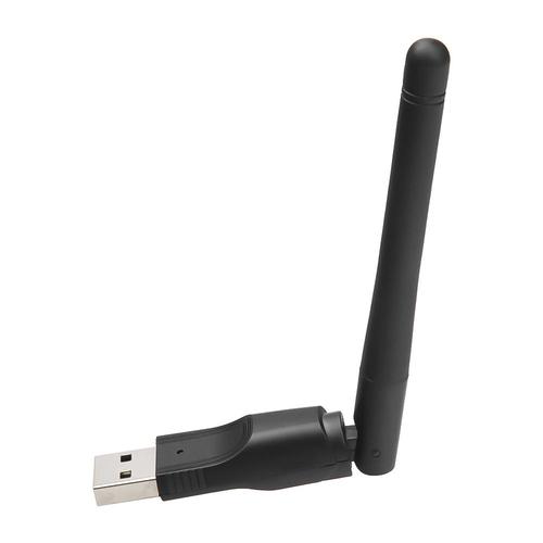 2dbi - Mini adaptateur WiFi USB MT7601, stérilisation 11b/g/n, antenne 150Mbps, récepteur sans fil, dongle carte réseau, ordinateur portable, boîtier TV, dongle Wi Fi