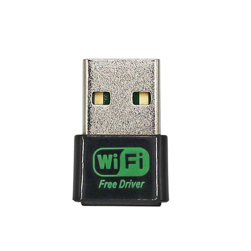 Mt7601 noir - Mini Adaptateur Wifi Usb Mt7601, Dongle Wifi 2.4g 150mbps, Carte Sans Fil Récepteur Wifi, Carte Réseau Pour Ordinateur De Bureau Et Portable Windows