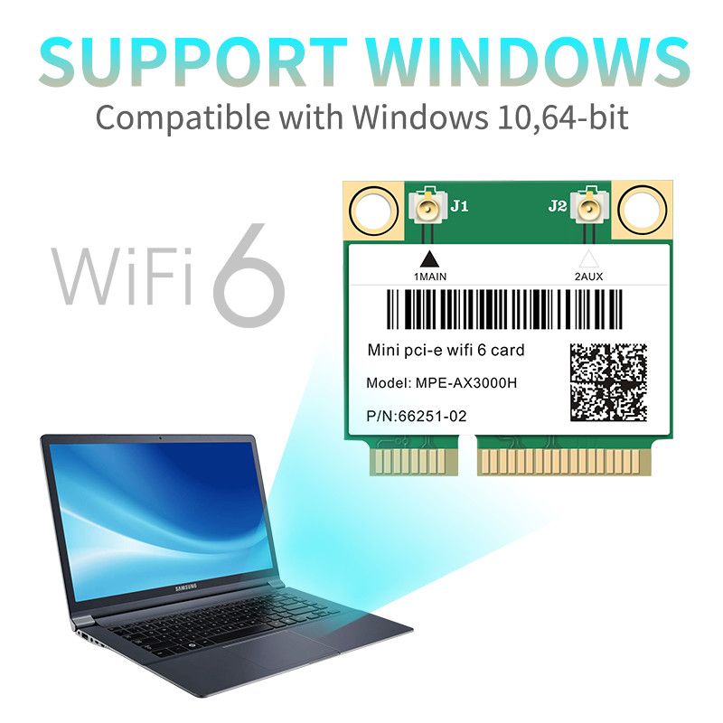 MPE-8265AC - Wifi 6 touristes Bande 3000Mbps MPE AX3000H San... - 4
