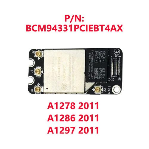 BCM94331PCIEBT4AX - Wifi D'origine Bluetooth 3.0 4.0 Carte Airport Pour Macbook Pro 13 &quot15&quot 17 &quota1278 A1286 A1297 2008 2009 2010 2011 2012