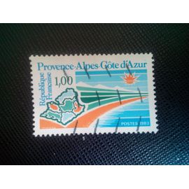 Timbre France Y T 2252 Région Provence-Alpes-Côte D'azur 1983 ( 020507 )*
