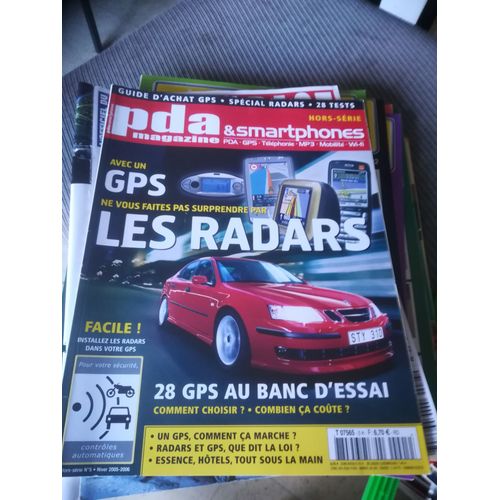 Pda Et Smartphones Magazine Hors Serie 5 De 2005 Les Radars,Gps,Guide Achat
