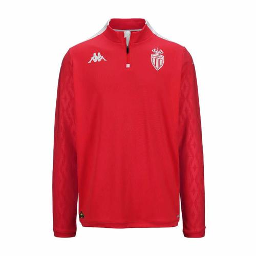 Sweatshirt Ablas Pro 8 As Monaco Rouge Homme