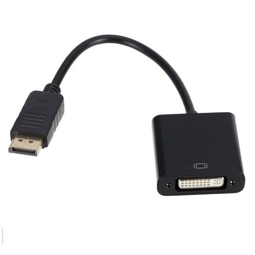 Cable adaptateur Displayport vers DVI femelle DP vers DVI Cable adaptateur pour ordinateur DP vers DVI