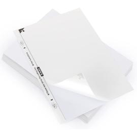 25 Feuilles de Papier Autocollant en Vinyle Imprimable Auto-AdhéSif Feuille  de Papier D'Impression Blanc Mat ImperméAble, pour Imprimante à Jet D'Encre