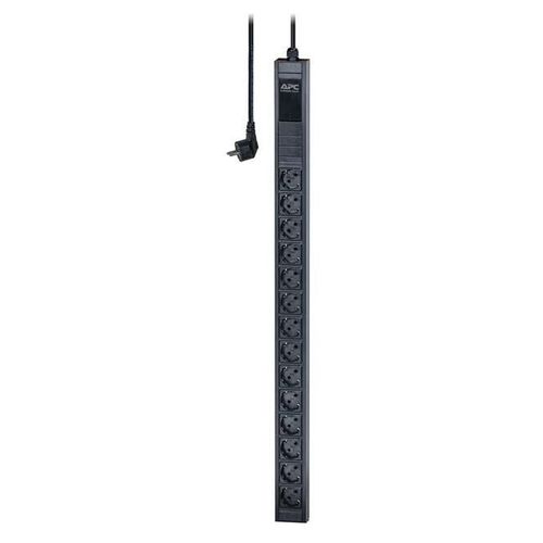 APC Easy Basic Rack PDU EPDU1116B-SCH - Unité de distribution secteur (rack-montable) - CA 200/208/230 V - 3680 VA - entrée : CEE 7/4 - connecteurs de sortie : 14 (power CEE 7/3) - 0U - 3 m...