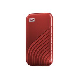 WD My Passport SSD WDBAGF0020BRD 2To Disque dur externe Portable USB 3.2 Gen 2 Rouge