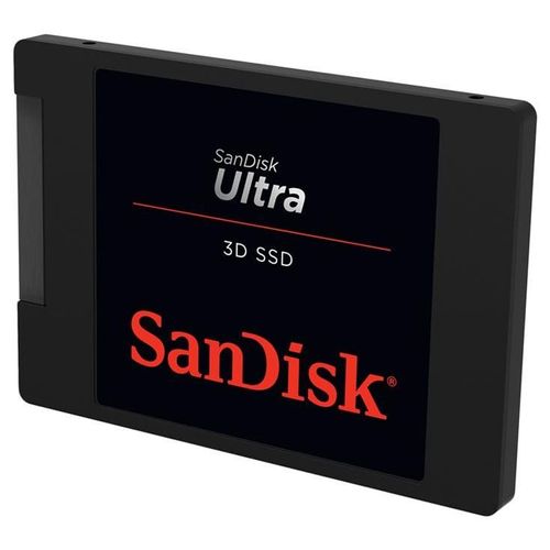 SanDisk Ultra 3D - SSD - 500 Go - interne - 2.5" - SATA 6Gb/s
