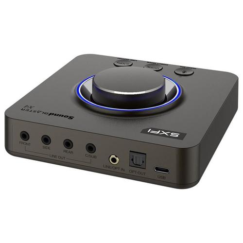 Creative Sound Blaster X4 - Carte son - 24 bits - 192 kHz - 114 dB rapport signal à bruit - stéreo - USB-C