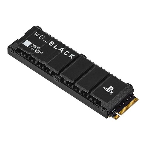 WD Black SN850P NVMe SSD WDBBYV0020BNC-WRSN - SSD - 2 To - interne - M.2 2280 - PCIe 4.0 x4 (NVMe) - dissipateur de chaleur intégré