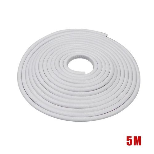 5M Blanc - Autocollant De Protection, Anti-rayures, Pour Porte De Voiture, Bande Universelle, Accessoire De Décoration, Garniture Pour Portière D'automobile