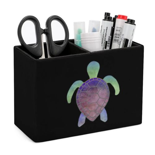 Porte-Stylo Tortue Pour Bureau,Pot À Stylo,Porte-Crayons,Stockage De Pinceaux De Maquillage,Fournitures De Papeterie De Bureau,Évaluation Pour Le Bureau À Domicile #J