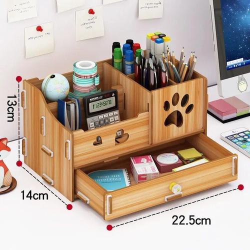 Porte-Crayons De Bureau Pour Fournitures Scolaires,Boîte De Rangement Kawaii Stabys Pens,Bureau Et Maison - Type E