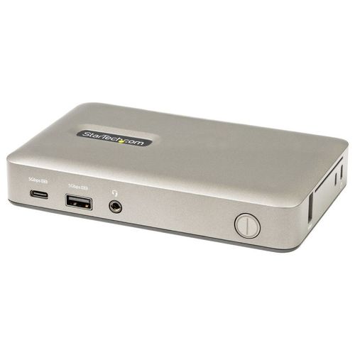 StarTech.com Dock USB-C vers DisplayPort 4k30Hz/VGA - 65W PD Pass-Through - Station d'accueil - USB-C 3.2 Gen 1 - DP, VGA - 1GbE - Conformité TAA