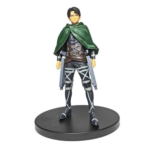 16cm Action Figure Anime Attack On Titan Figure Toys Eren Jaeger Mikasa Ackerman Levi Rivaille Levi Ackerman Pvc Model Toys