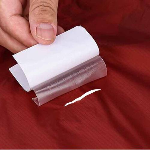 Patch de réparation auto-adhésif en Nylon Transparent TPU 2 pièces ruban  adhésif imperméable pour tissu Patch de réparation de veste de tente  extérieure