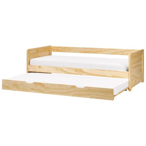 Lit Gigogne 90 X 200 Cm En Bois Clair Gravelines