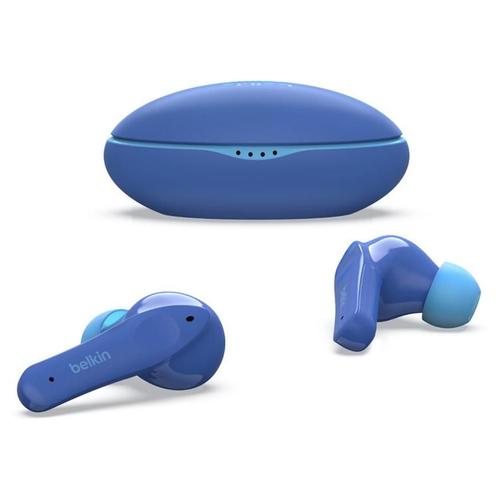 Belkin SoundForm Nano for Kids - Écouteurs sans fil avec micro - intra-auriculaire - Bluetooth - bleu