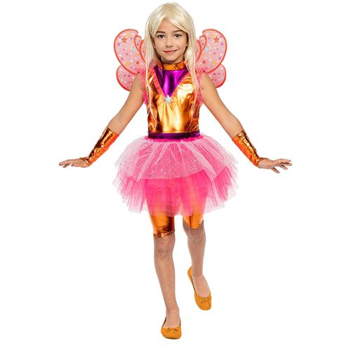Déguisement Stella Winx Fille - Taille: 7 À 9 Ans