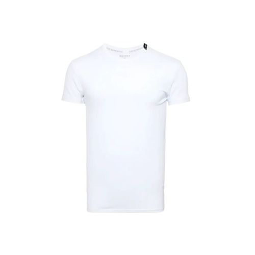 T Shirt Emporio Armani Ml Eagle Homme Blanc