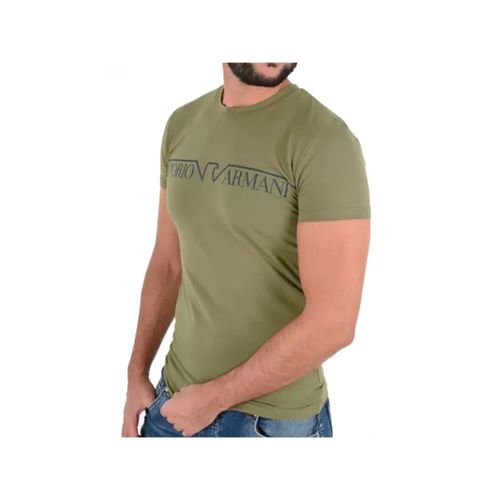T Shirt Emporio Armani Mc Eagle Homme Kaki