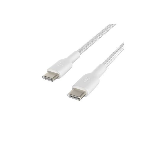 Belkin BOOST CHARGE - Câble USB - 24 pin USB-C (M) pour 24 pin USB-C (M) - 1 m - blanc