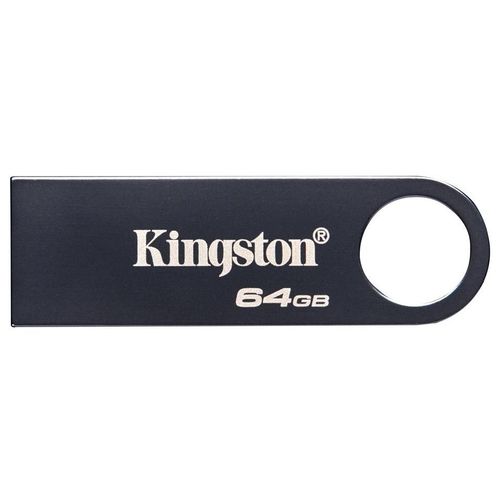 Kingston DataTraveler SE9 G3 - Clé USB - 64 Go - USB 3.2 Gen 1 - Nickel foncé