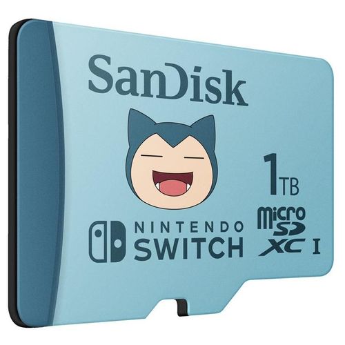 SanDisk Nintendo Switch Pokémon - Carte mémoire flash - 1 To - Video Class V30 / UHS-I U3 - microSDXC
