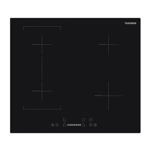 Plaque induction TK4IBR, 4 foyers, 4 booster, Timer, Slider