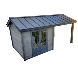 Toiture 2 Pentes Bac Acier Pour Abri De Jardin Green Outside 18 M²